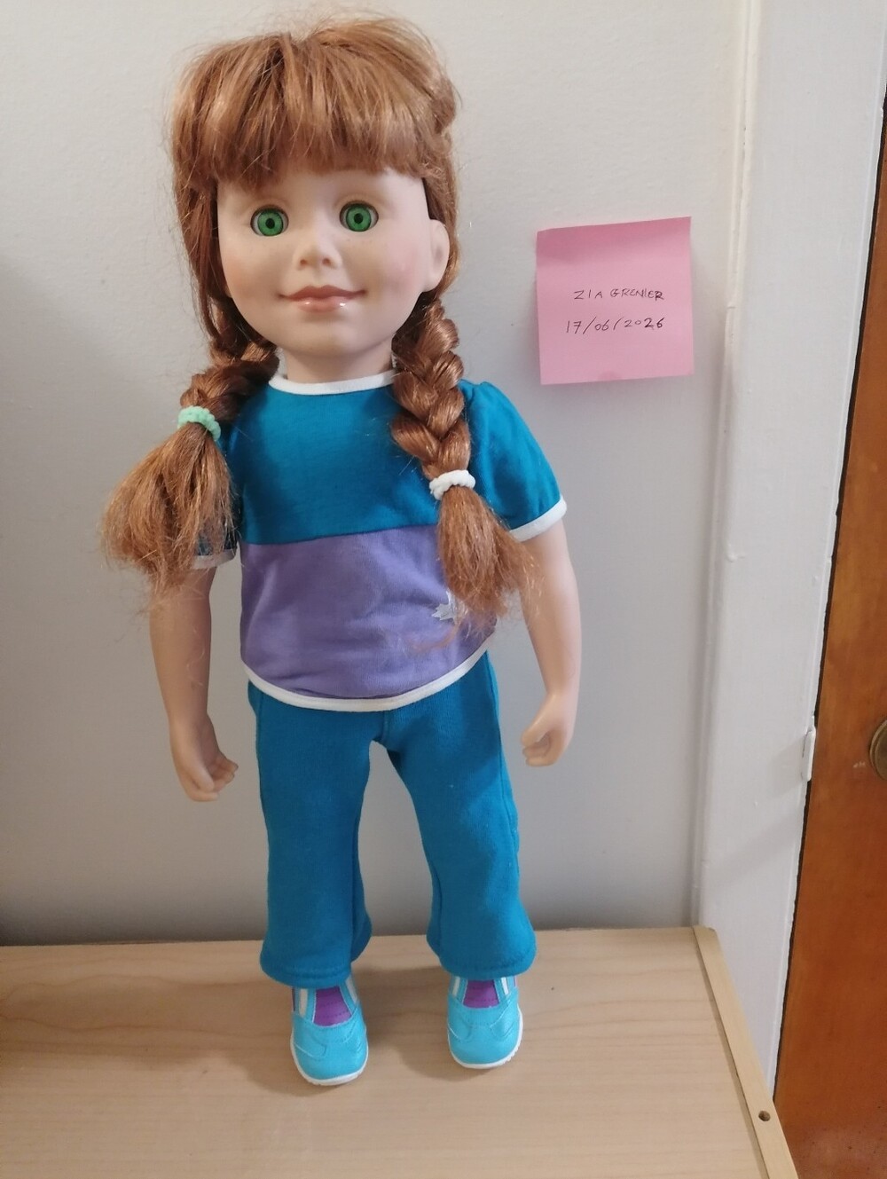 Maplelea Jenna doll in original Meet Outfit